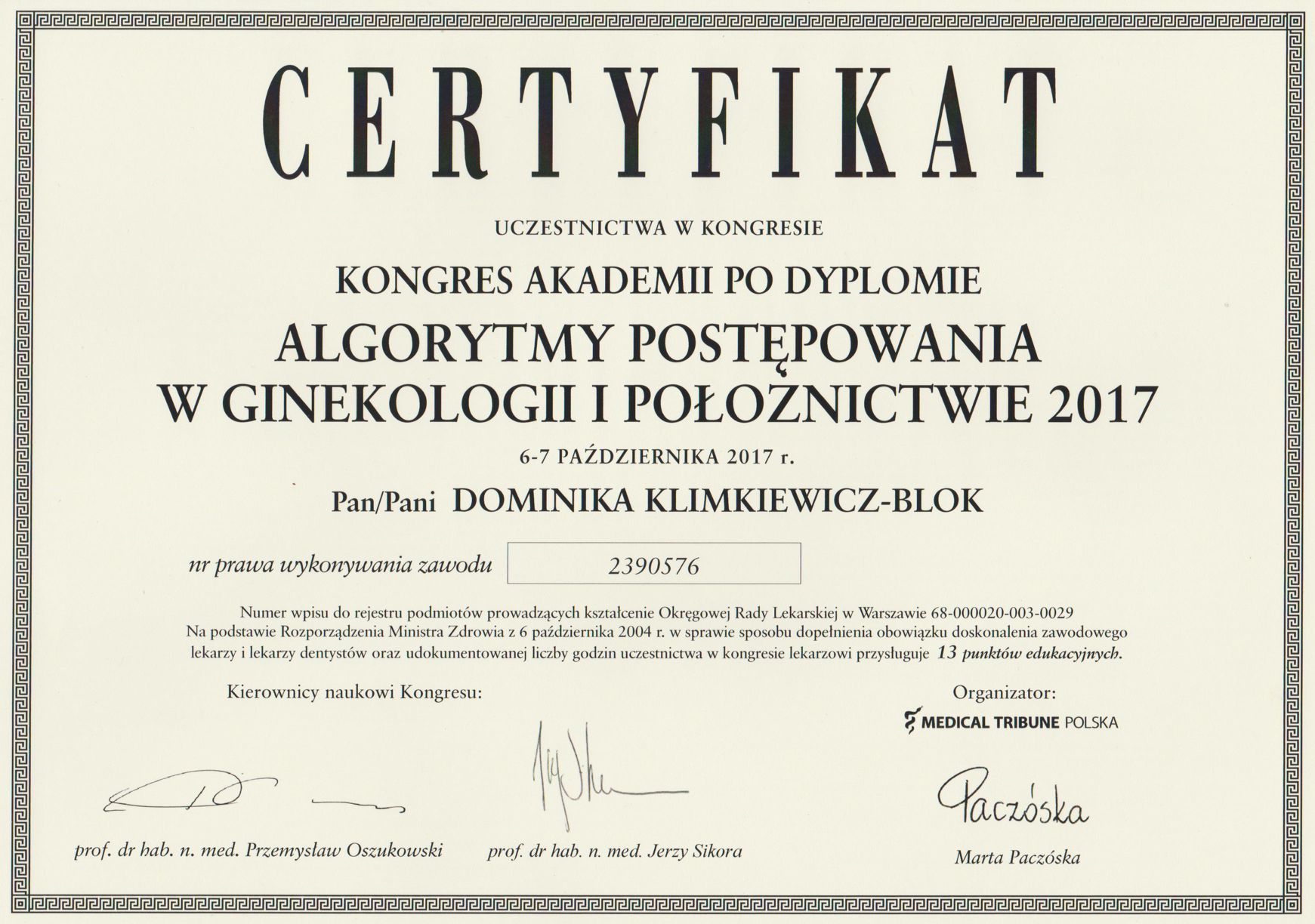 certyfikat_blok_ginekolog_wroclaw_004